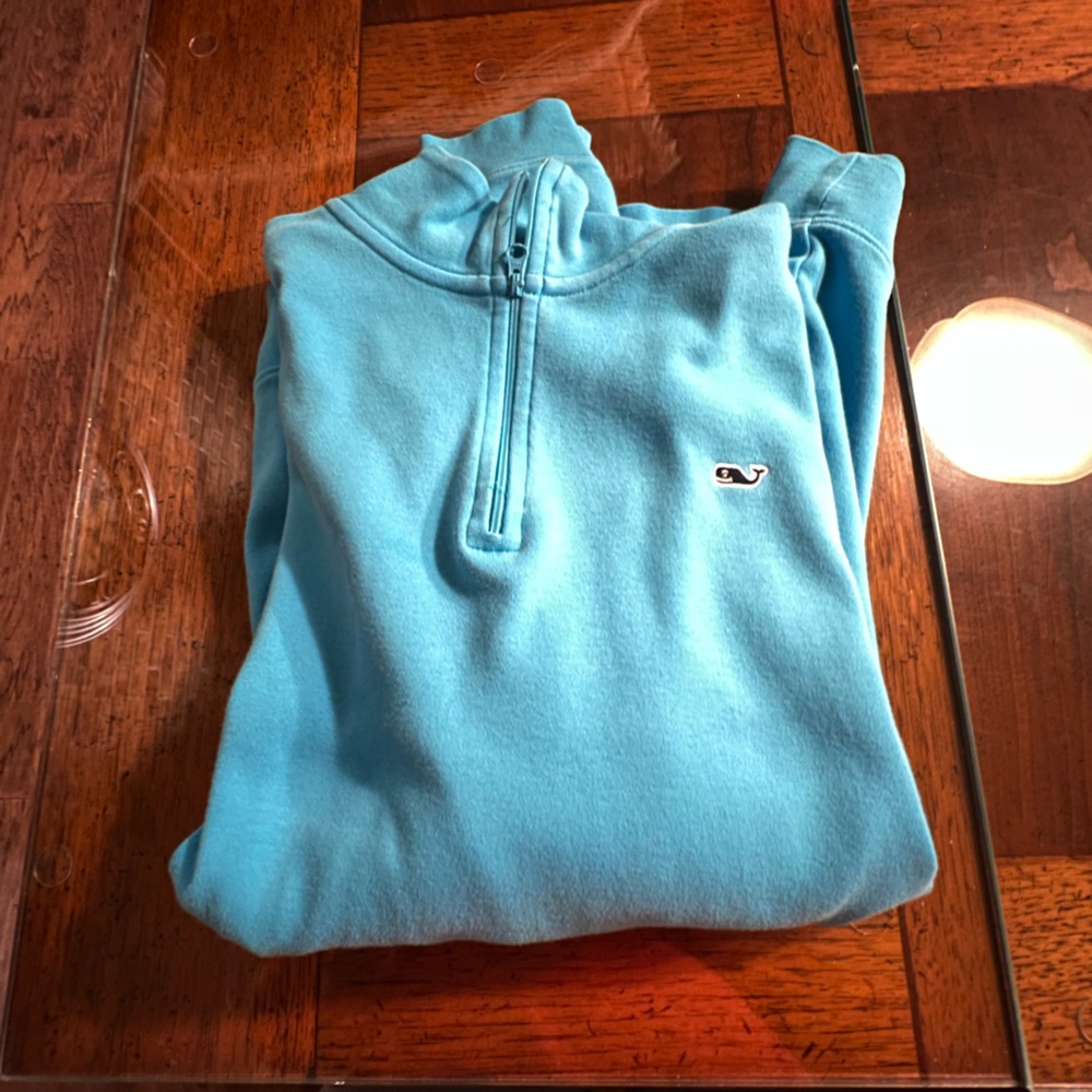 Vineyard Vines Vibrant Blue Half-Zip Pullover XXL